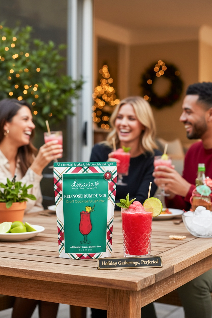 Red Nose Rum Punch Cocktail - Ready-To-Freeze Cocktail