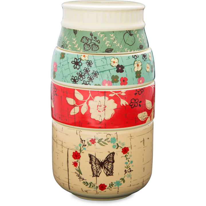 Live Simply - 6" x 3.5" Stacked Measuring Cups