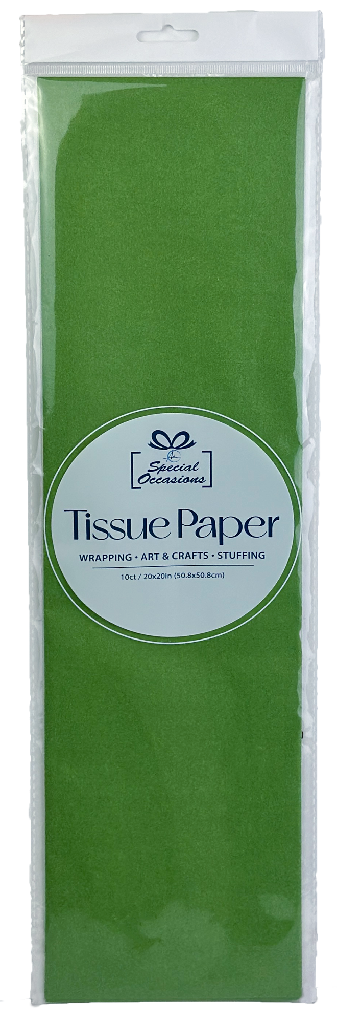 Gift Tissue Paper, 20x20in, 10 Sheets, Available in 18 Color