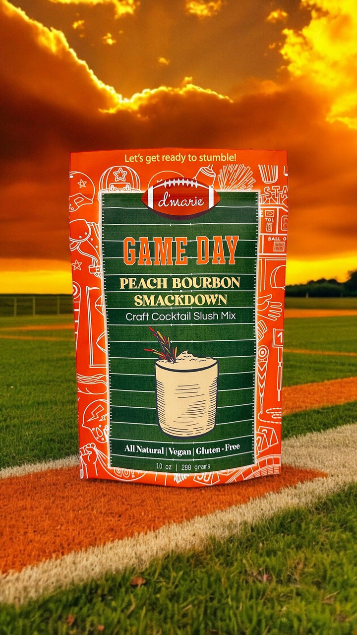 Game Day: Peach Bourbon Smackdown Cocktail - Ready-To-Freeze Cocktail