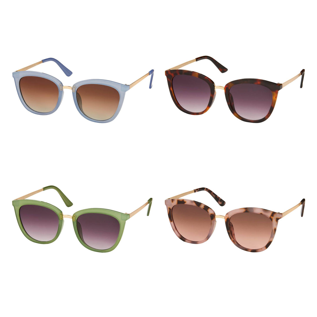 1227 NEW JADE CAT EYE COMBO ASSORTED COLORS