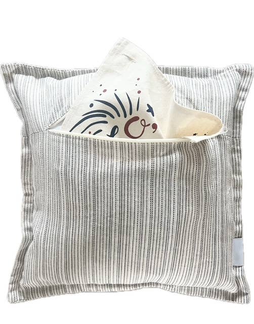 SQUARE PILLOW ONLY:  (with insert) SQUARE TICKING PILLOW