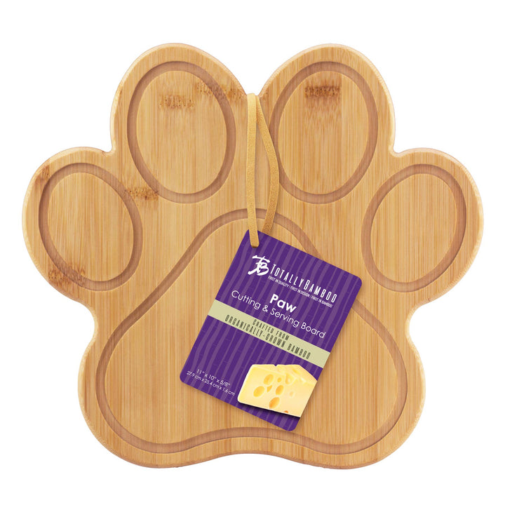 Paw Shaped Cutting Board &amp; Charcuterie Serving Tray