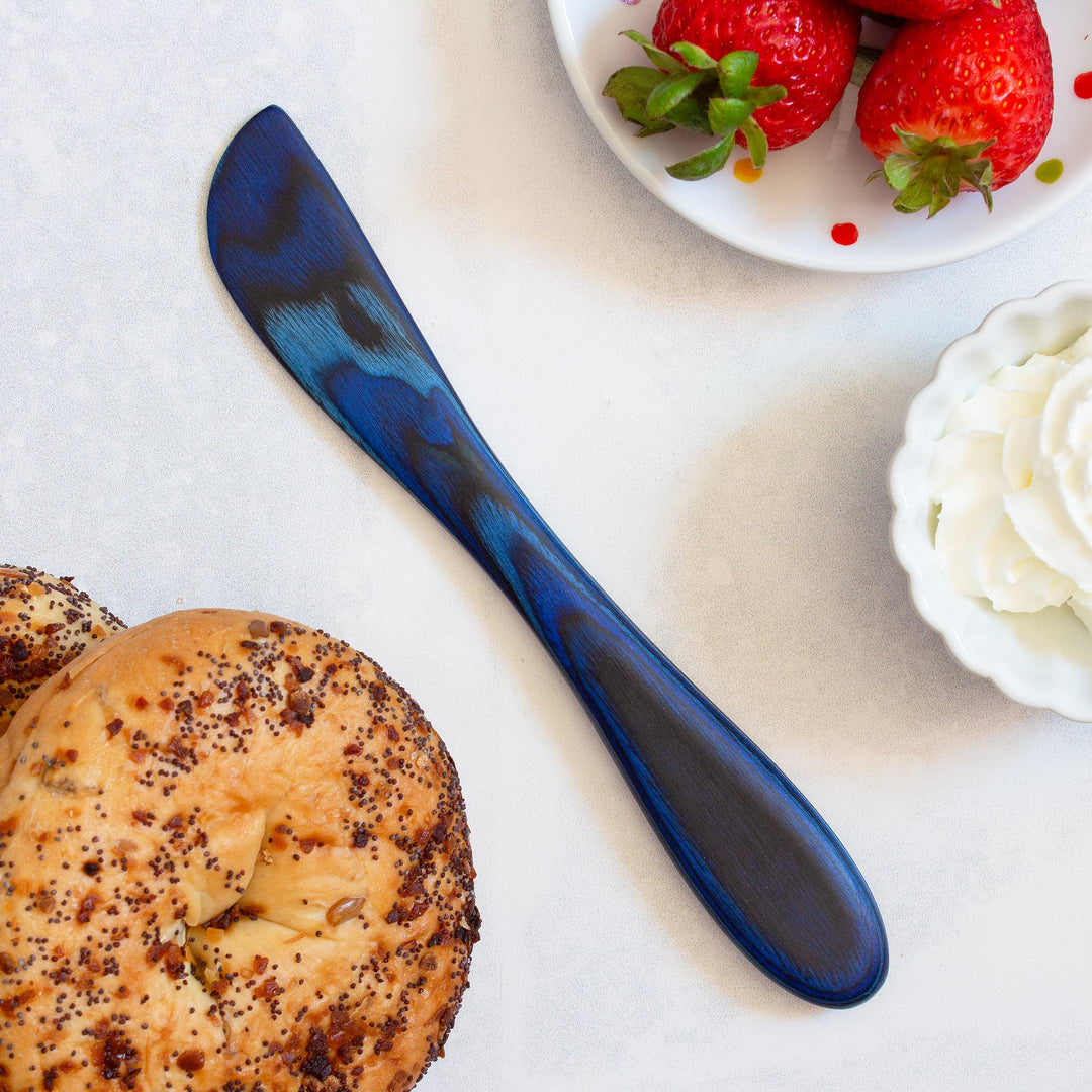 Baltique® Malta Colorful Wooden Cheese Spreader Knife, 8"