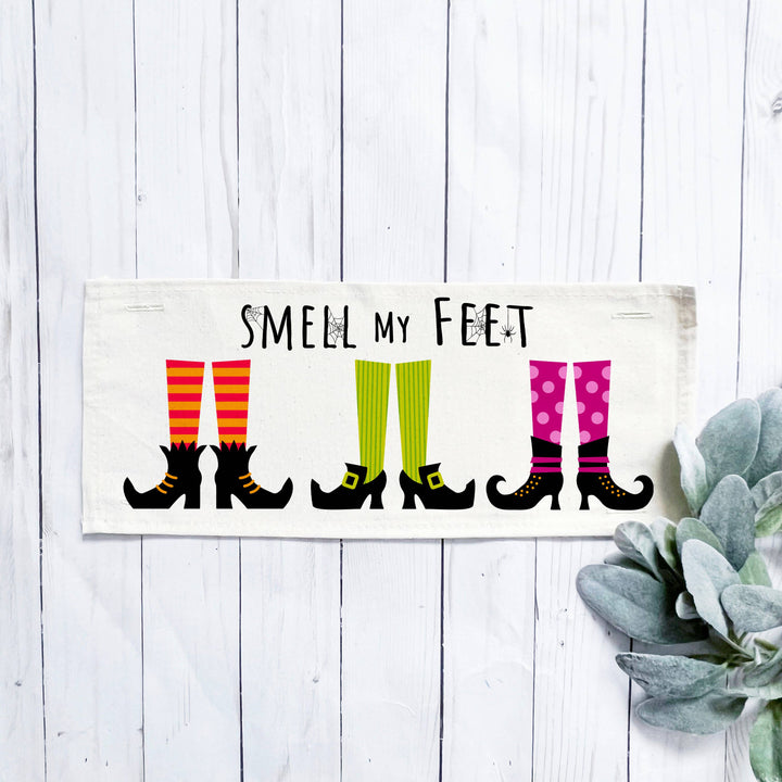 PANEL ONLY: Halloween October Fall Autumn; SMELL MY FEET