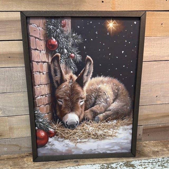 HMK247 Christmas Donkey Box Frame
