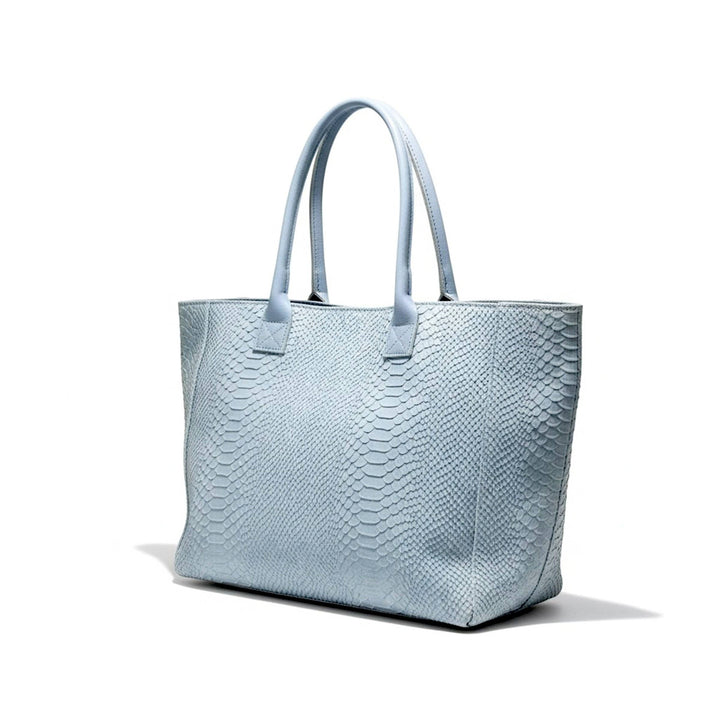 LOLA leather bag – Sky Blue – Made in Italy