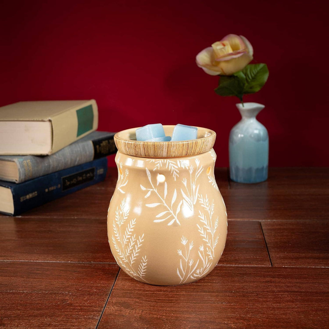 Hattie Leaves Fragrance &amp; Wax Electric Warmer