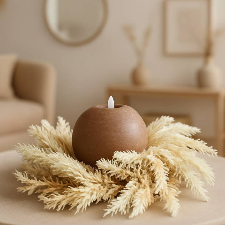 Vanilla Plume 6.5in Candle Ring