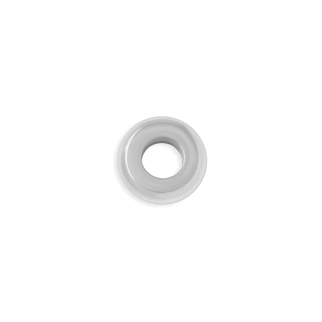 18K Gold PVD Stainless Steel Rounded Spacer Bead