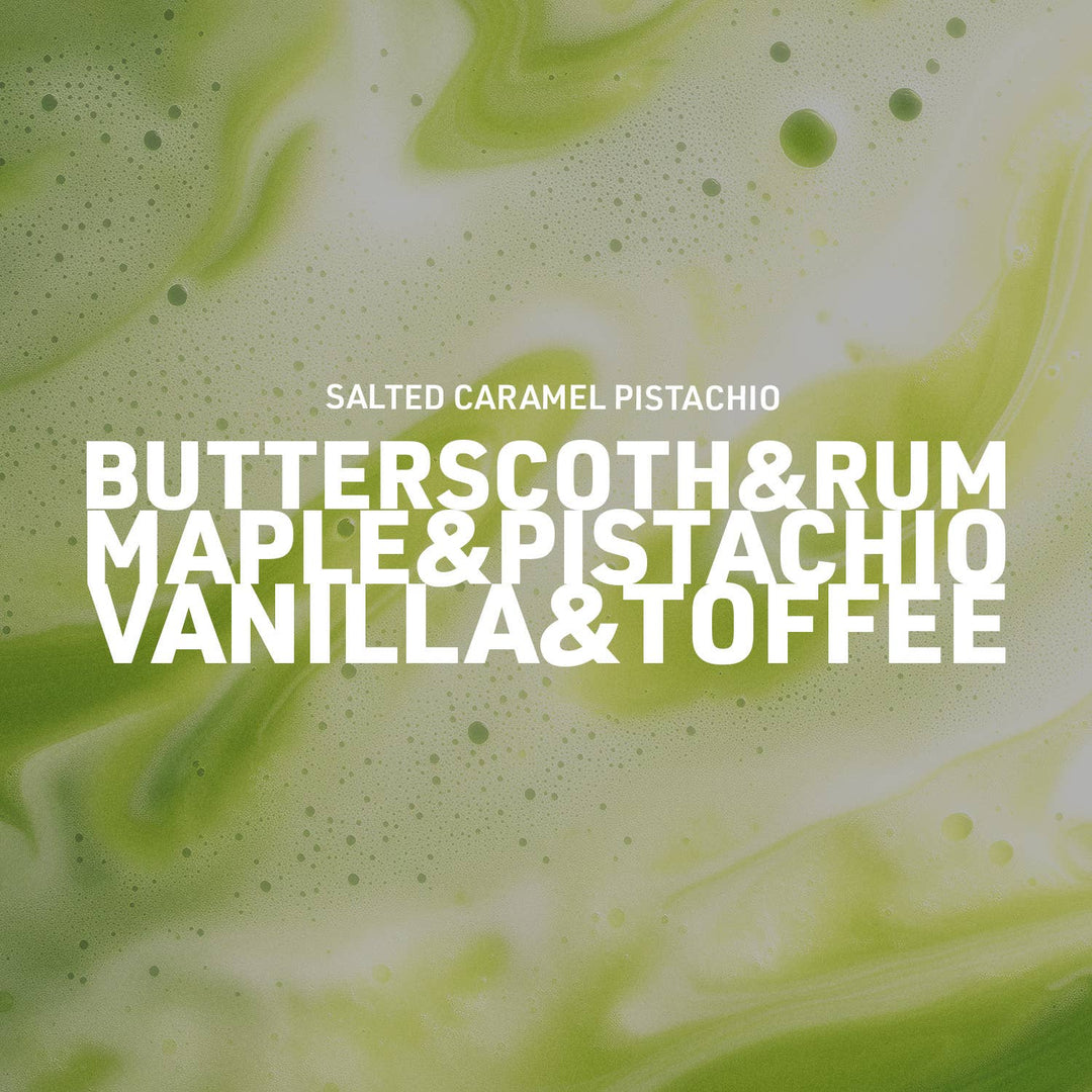 16 oz Butter Jar Candle: Salted Caramel Pistachio
