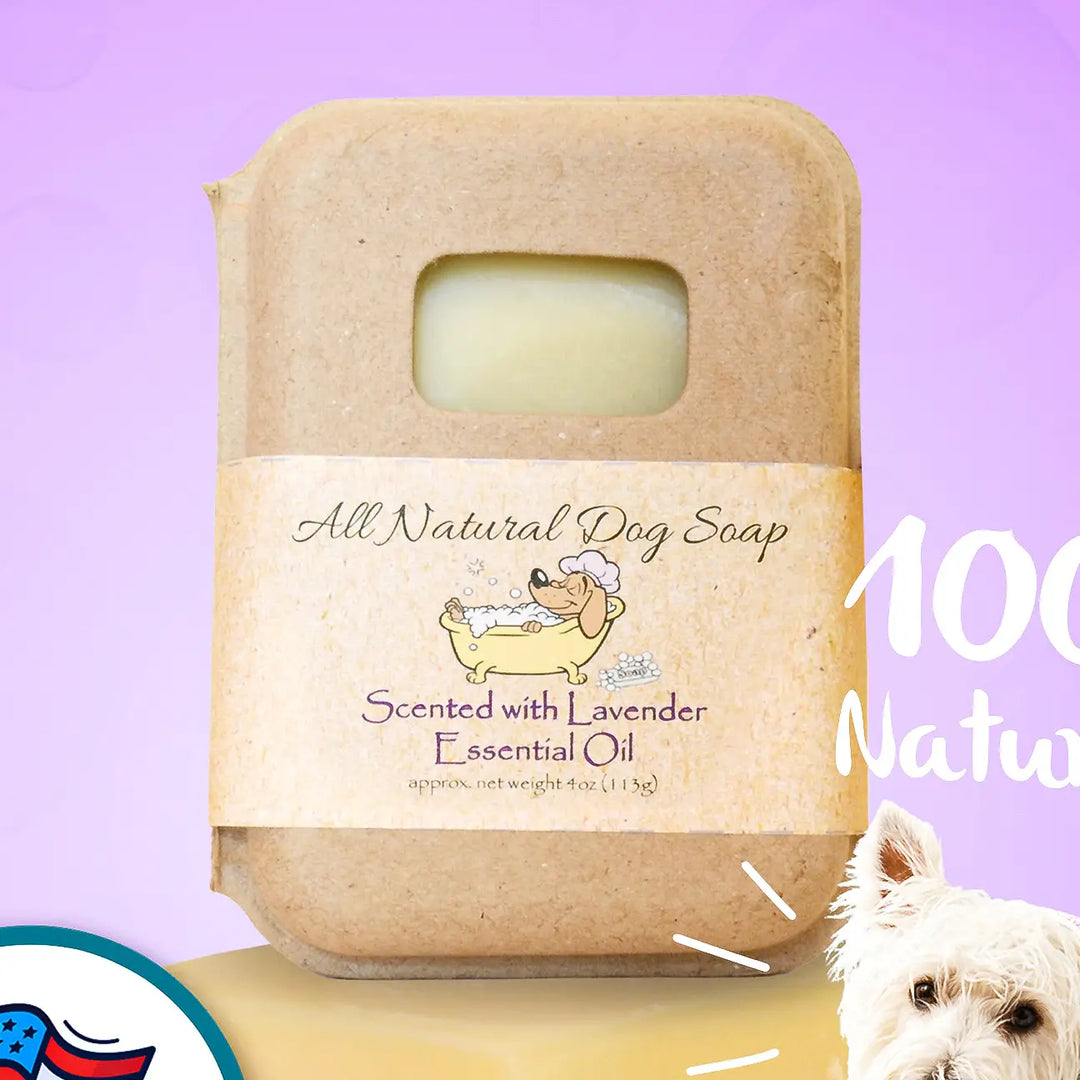 Lavender Dog Shampoo Bar | Dog Soap Bar | Pet Shampoo Bar