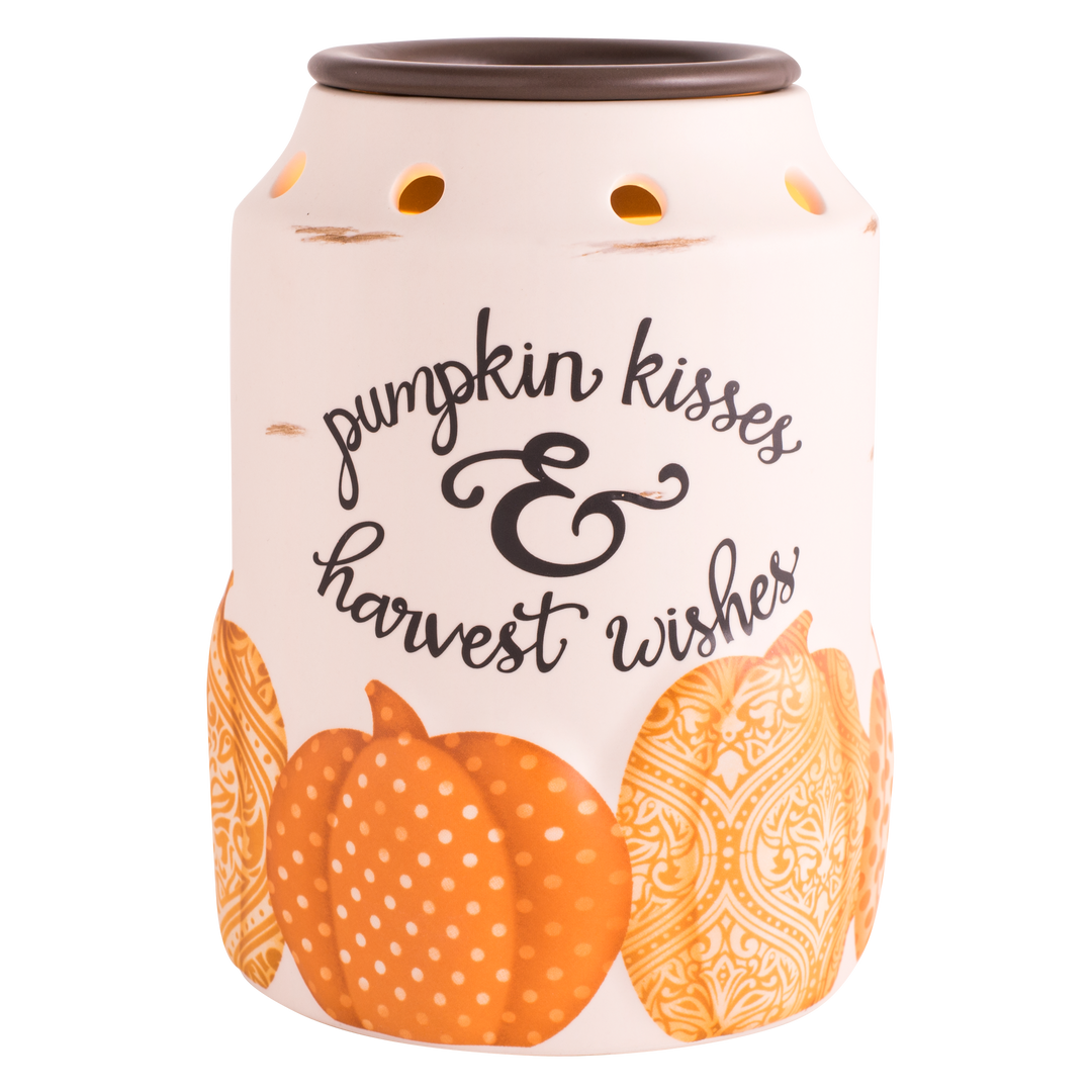 Pumpkin Wishes Fragrance &amp; Wax Electric Warmer