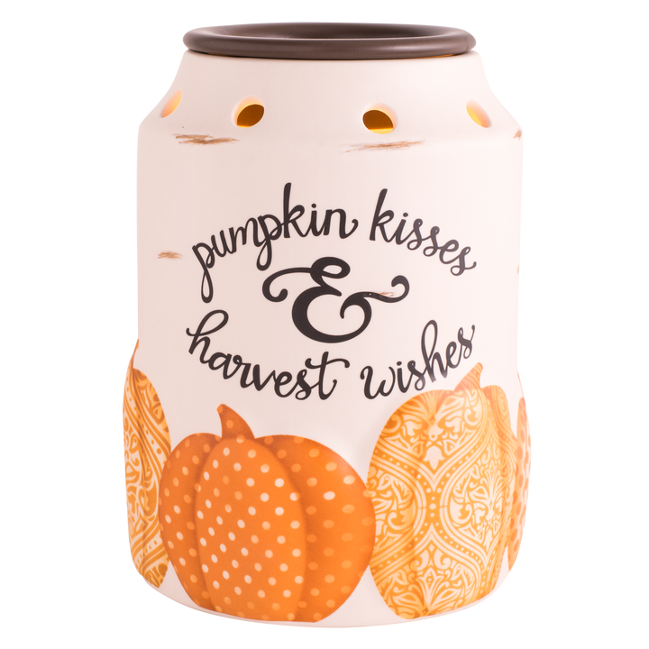 Pumpkin Wishes Fragrance &amp; Wax Electric Warmer