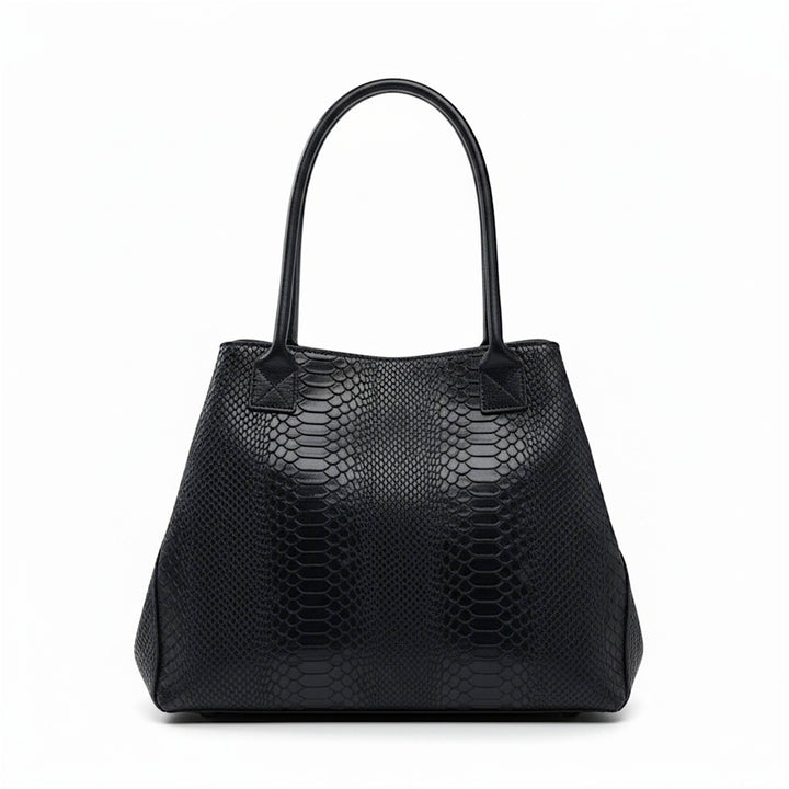 LOLA leather bag – Black – Made in Italy
