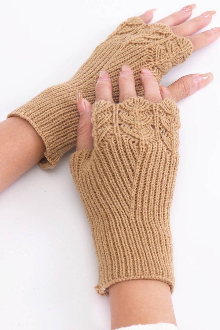 WINTER SOLID STYLISH KNIT HAND WARMERS_CWAG019