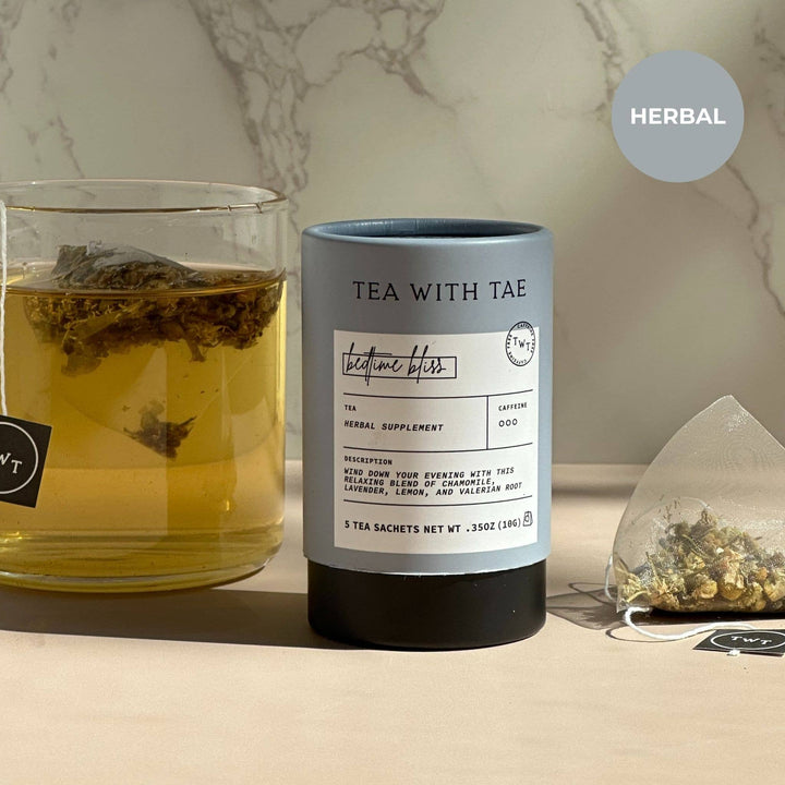Nighttime Routine Sleep Tea Mini Tube Gift (5 tea bags)