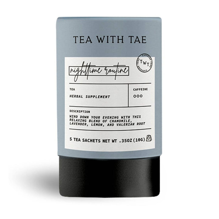 Nighttime Routine Sleep Tea Mini Tube Gift (5 tea bags)