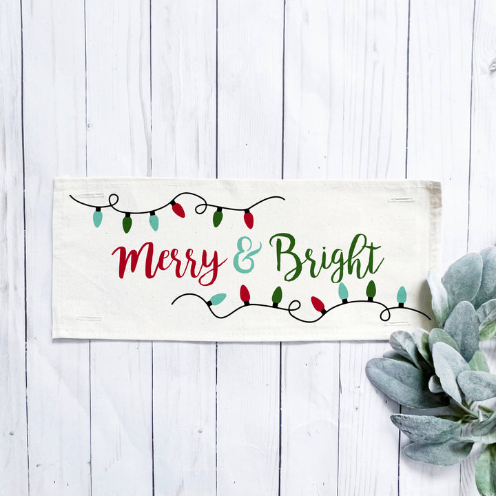 PANEL ONLY: Christmas, MERRY &amp; BRIGHT