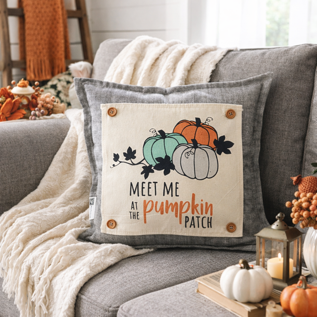 SQUARE PANEL ONLY: Fall Meet Me at the PUMPKIN PATCH