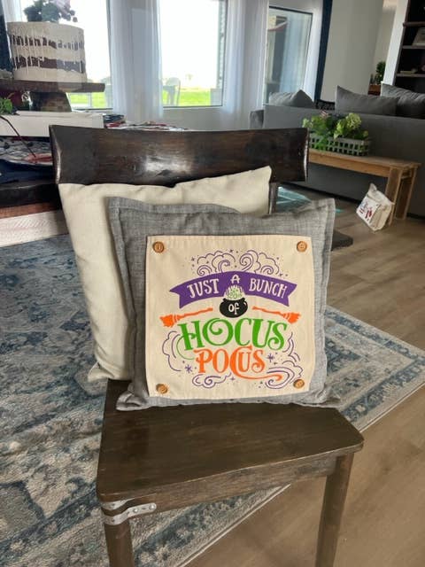 SQUARE PANEL ONLY: Fall Halloween Witch HOCUS POCUS