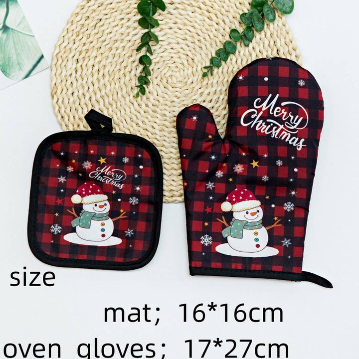 CHRISTMAS SERIES BAKING ANTI-SCALDING GLOVES_CWMM1460