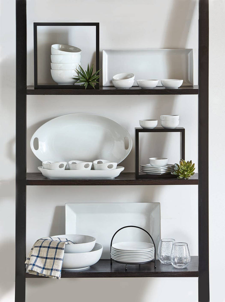 Whiteware Trio Serving Set Porcelain