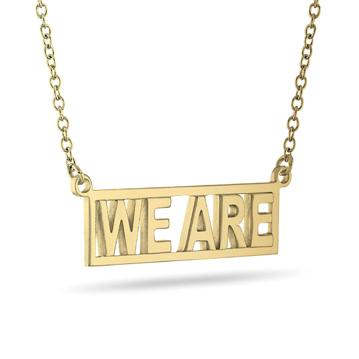 Penn State WE ARE Gold Plated Necklace