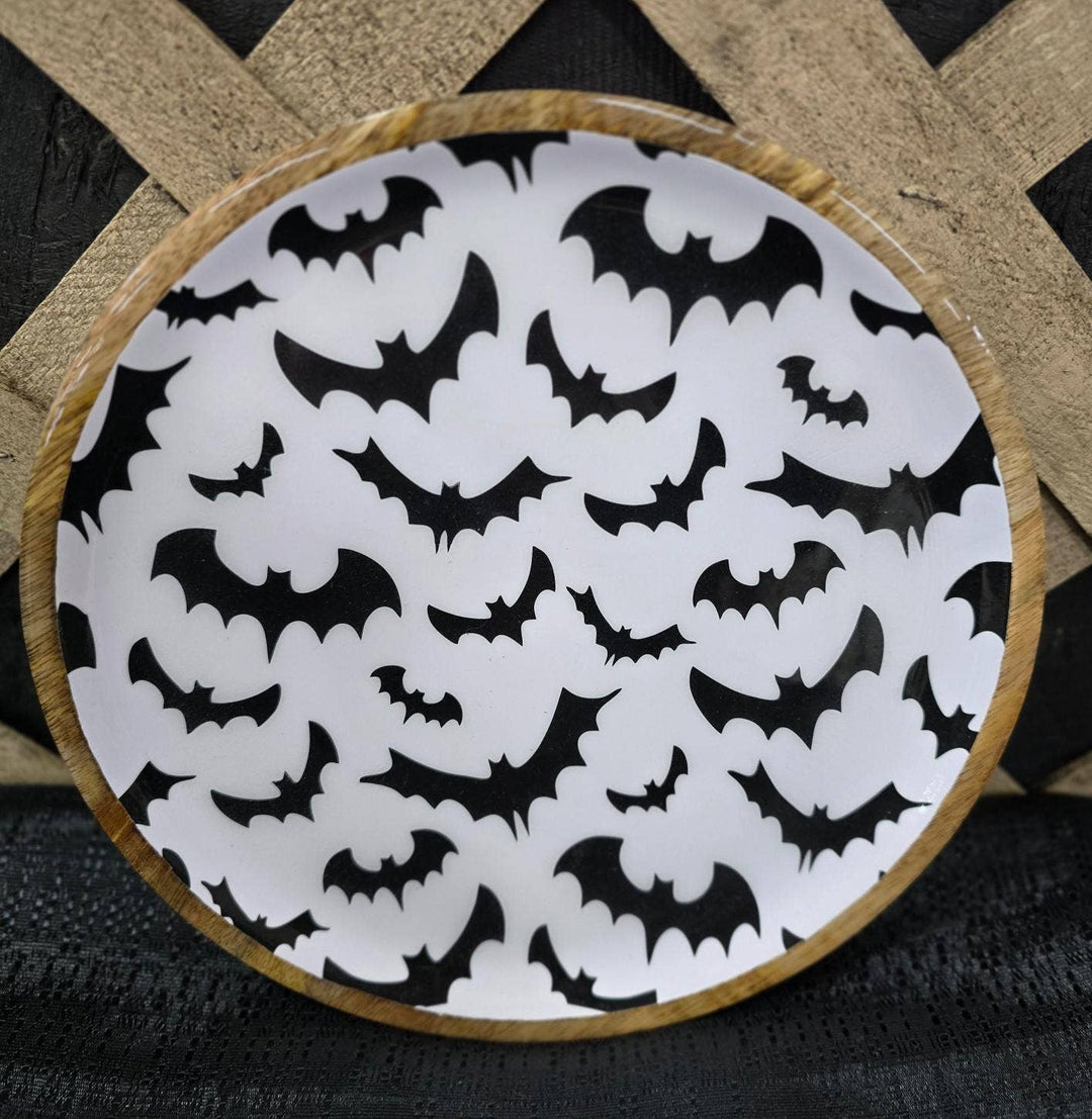 Flying Bat Platter 10in