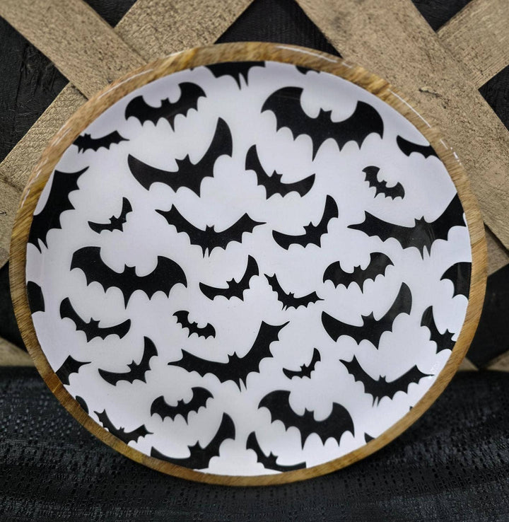 Flying Bat Platter 10in