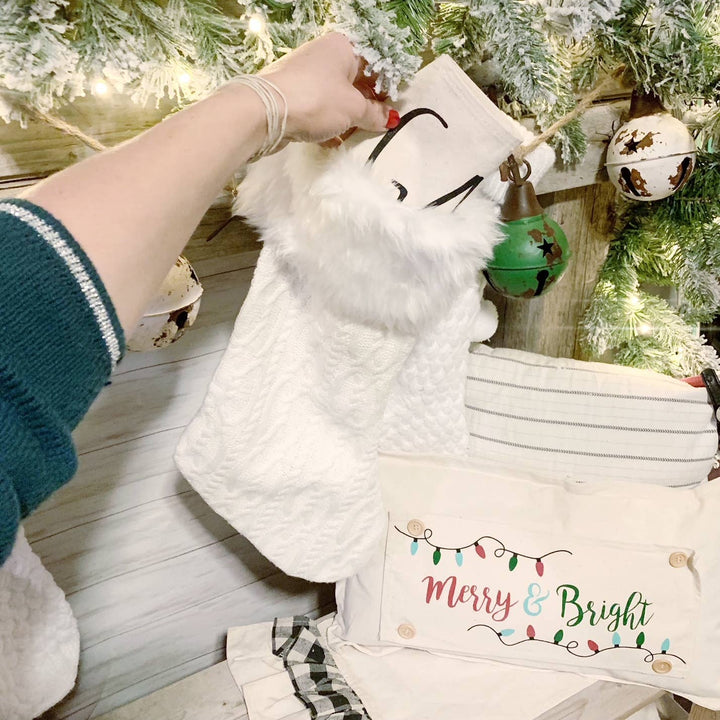 PANEL ONLY: Christmas, MERRY &amp; BRIGHT
