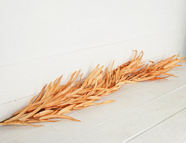 29561- 4.5ft Garland-Foam Willow Leaves-Autumn