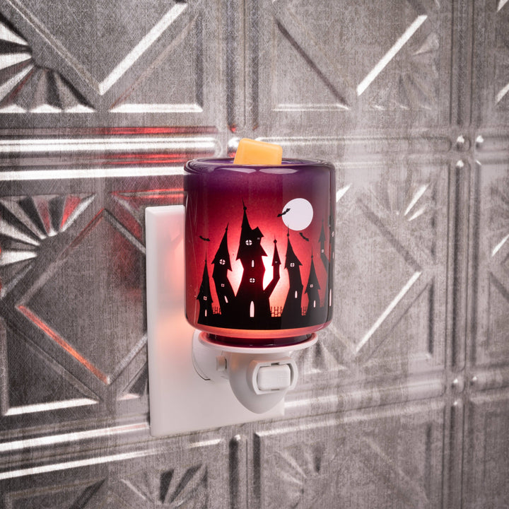 Bat Haunt Mini Accent Fragrance &amp; Wax Electric Warmer