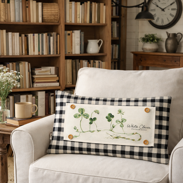 BUFFALO CHECK: GINGHAM PILLOW ONLY (with insert)