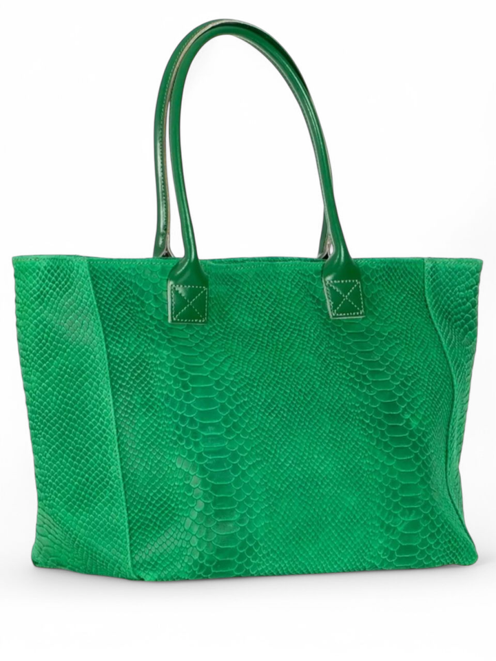 LOLA leather bag – Green – Made in Italy