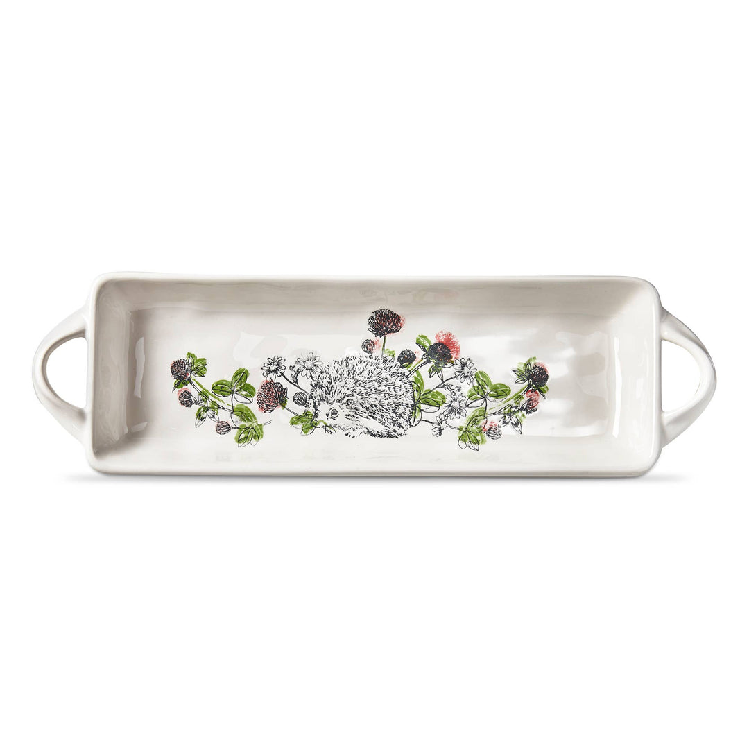 Hedgehog Platter Multi Earthenware Summer