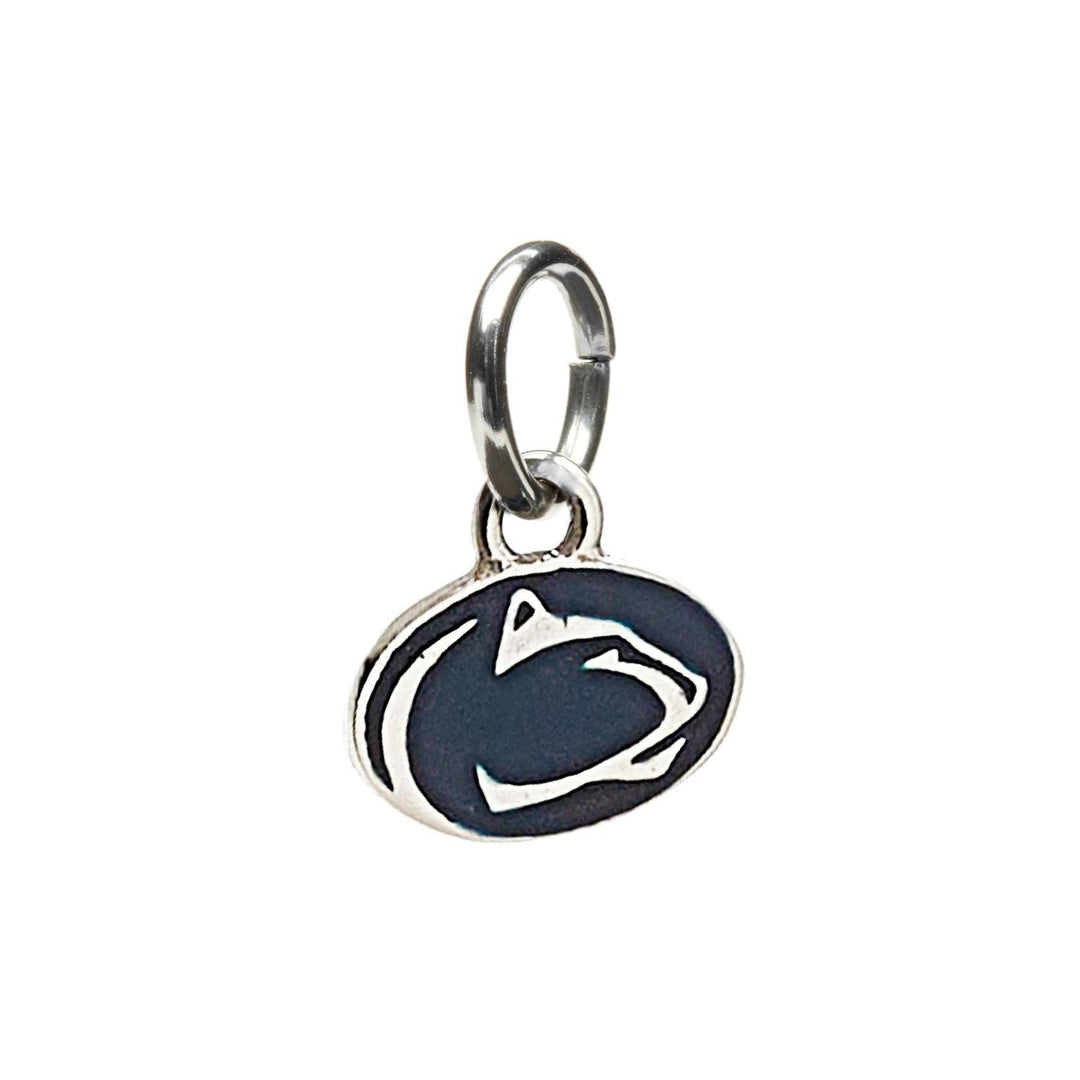 Penn State Navy Lion Crystal Necklace