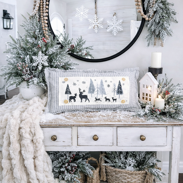 PANEL ONLY: Winter Wonderland DEER