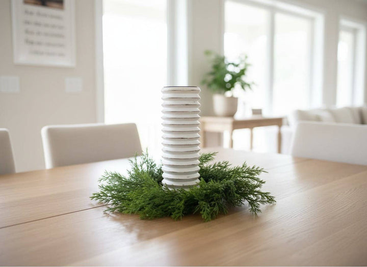 Evergreen Cedar 4.5in Candle Ring