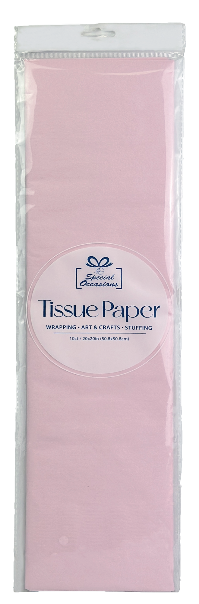 Gift Tissue Paper, 20x20in, 10 Sheets, Available in 18 Color