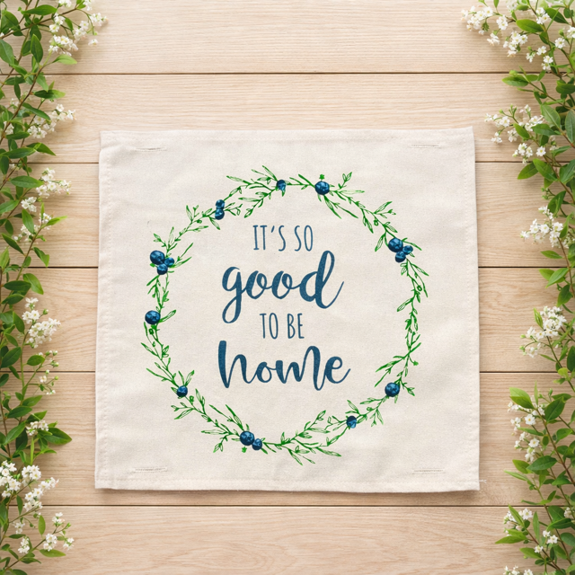 PANEL ONLY: SQUARE Entry, Garden, Between Holidays, House Warming, Host, Mother&